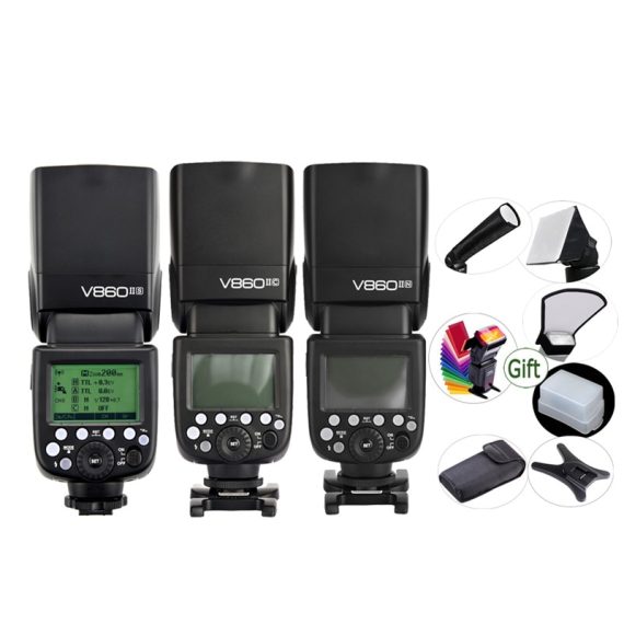 Godox V860III-P TTL 2.4G GN60 HSS Camera Flash with 10-Speed