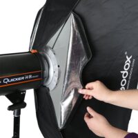 Godox 14"x 63" 35x160cm Softbox Bowens Mount Strip Beehive Honeycomb Grid Soft box