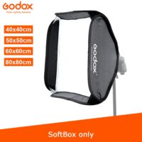 Godox 40x40cm 50x50cm 60x60cm 80x80cm Foldable SoftBox Speedlite Flash Softbox