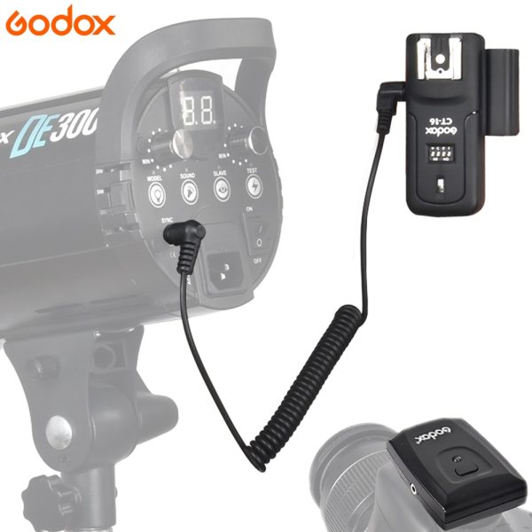 Godox CT-16 16 Channels Wireless Radio Flash Trigger Transmitter Receiver Set