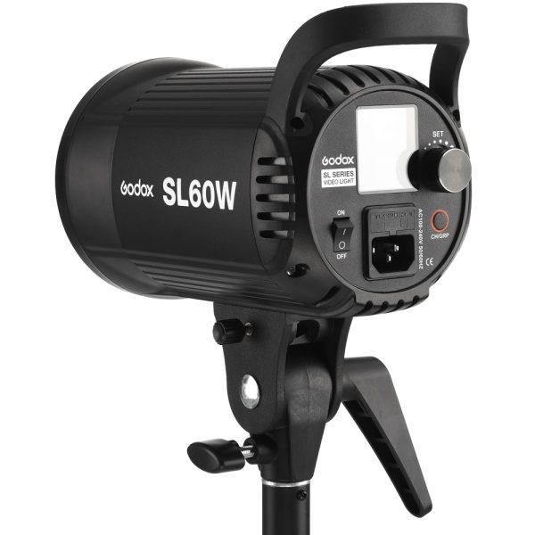 Godox LED Video Light SL-60W SL60W 5600K White Version Video Light Continuous Light Bowens Mount