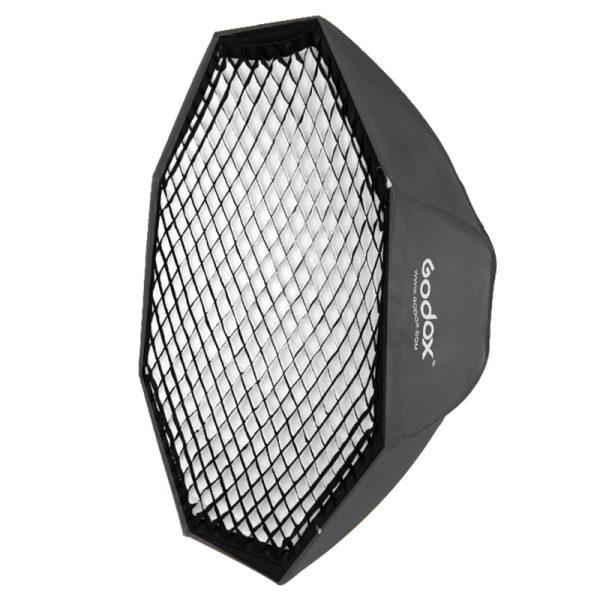 Godox Portable 80cm Umbrella Octagon Softbox Reflector with Grid Honeycomb Soft box