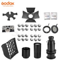 Godox S30 S60 Focusing LED Light Accessories Projection Lens SA-P GOBO Set SA-09 Color Gels