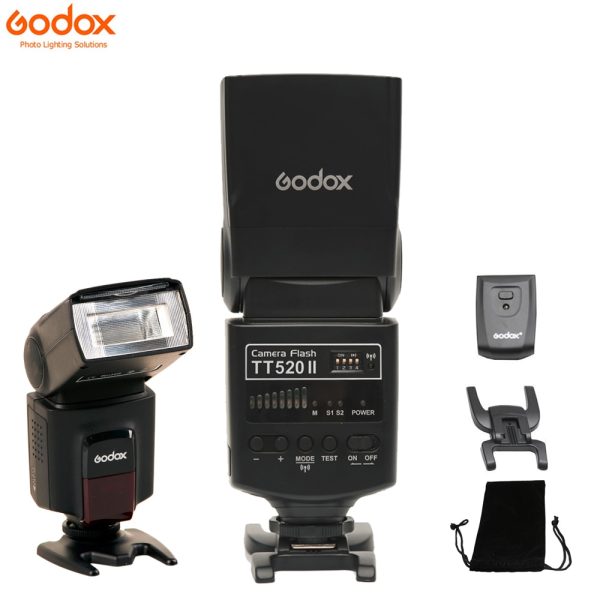 Godox Thinklite Camera Flash TT520II with Build-in 433MHz Wireless Signal