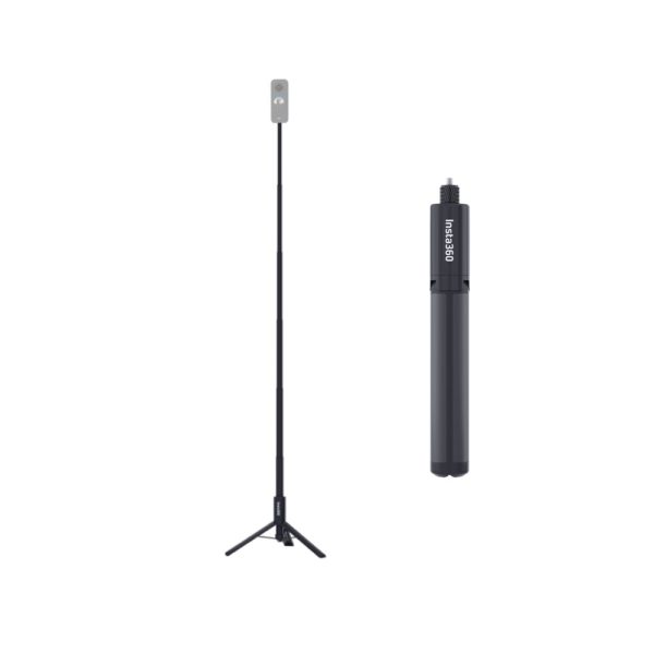 Insta360 2-in-1 Invisible Selfie Stick Tripod Camera Accessory Extends to the Lengthy 109cm support GO 2/ONE X2/ONER/OEN X