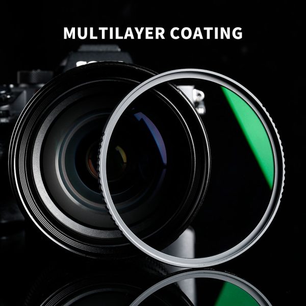 K&F Concept 37-86mm UV Filter Lens MC Ultra Slim Optics with Multi Coated Protection 37mm 49mm 52mm 58mm 62mm 67mm 77mm 82mm