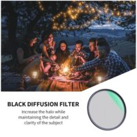 K&F Concept Black Mist Diffusion 1/4 1/8 Lens Filter Special Effects Shoot Video like movies 49mm 52mm 58mm 62mm 67mm 77mm 82mm