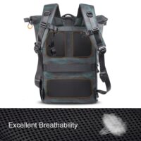 K&F Concept Camera Backpack Waterproof Photography Bag for DSLR Camera Lens 15.6" Laptop bag