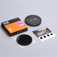 K&F Concept ND2-ND32 Fader ND Filter Lens Neutral Density Variable Multiple Layer Nano Coated 49mm 52mm 58mm 62mm 67mm 77mm