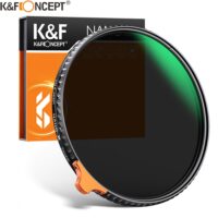 K&F Concept ND2 to ND400 Lens HD ND Filter Fader Easy to Variable Adjustable Neutral Density 49mm 52mm 58mm 62mm 67mm 77mm 82mm