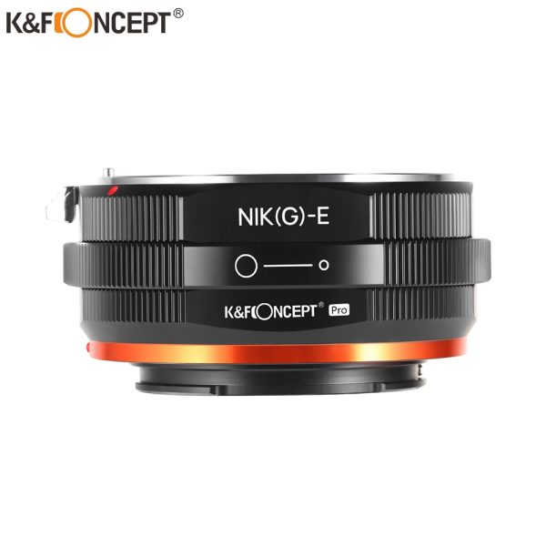 K&F Concept NIK(G) Lens to NEX PRO E Mount Adapter for Nikon-G AF-S F AIS AI Lens to for Sony Nex E Mount Lens Adapter