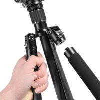 KINGJOY G22C Professional Carbon Fiber Tripod For Digital Camera Tripode Suitable