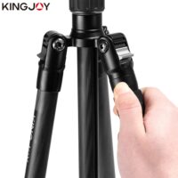 KINGJOY G55C Professional carbon fiber tripod for digital camera tripode Suitable for travel Top quality camera stand 155cm max