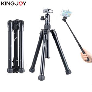 KINGJOY Official P058 Mini Camera Tripod For Your Phone Gorillapod Mobile Tripe Para Movil Aluminum