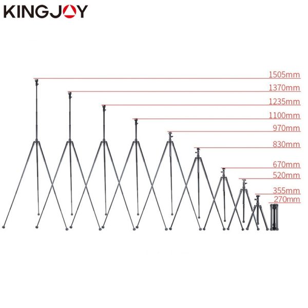 KINGJOY Official P058 Mini Camera Tripod For Your Phone Gorillapod Mobile Tripe Para Movil Aluminum