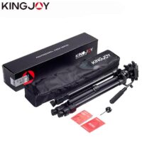 KINGJOY Official VT-1500 Tripod For Video Camera Stand Profesional For All Models Digital SLR DSLR Holder Stativ Mobile Flexible