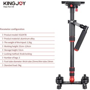 KONGJOY-VS1047B-124cm-Aluminum-Alloy-Handheld-Video-Stabilizer-For-Steadycam-Steadicam-For-Canon-Nikon-Sony-DSLR-1