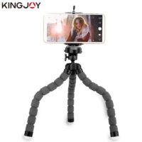 Kingjoy Official KT-600S Mini Gopro Tripod mount Octopus Movil Flexible Mobile Celular Holder