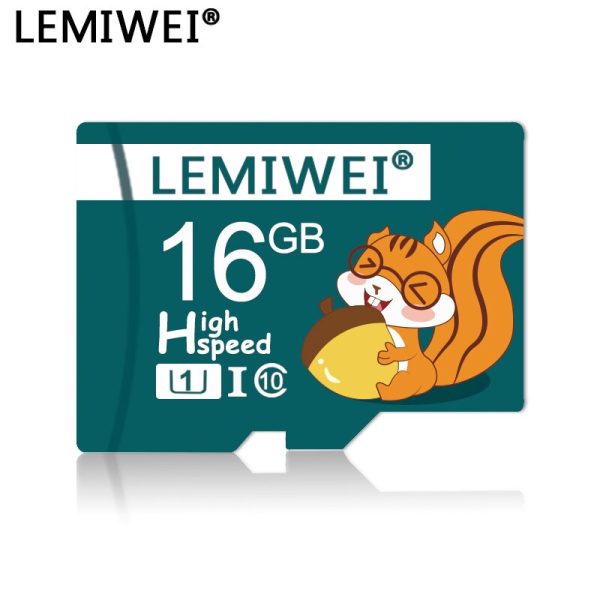 Lemiwei Memory Card 64GB 32GB 16GB High Speed TF Card Class 10 UHS-I