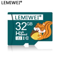 Lemiwei Memory Card 64GB 32GB 16GB High Speed TF Card Class 10 UHS-I