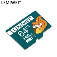 Lemiwei Memory Card 64GB 32GB 16GB High Speed TF Card Class 10 UHS-I