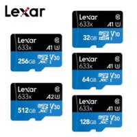 Lexar 633X Memory Card 512GB 256GB 128GB 64GB SDXC Micro sd card 32GB SDHC 95M-100M/s