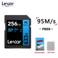 Lexar Genuine 95MB/s 633x SD Card 32/64/128/256/512GB flash card SDHC/SDXC U1U3 Class 10