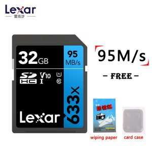 Lexar Genuine 95MB/s 633x SD Card 32/64/128/256/512GB flash card SDHC/SDXC U1U3 Class 10