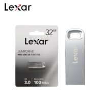 Lexar Jumpdrive M35 Key Pendrive 32GB 64GB Metal Silver USB 3.0