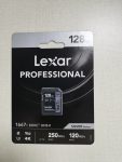 Lexar Original 1667X Flash Memory sd cards 250MB/s 256GB 128GB high speed V60