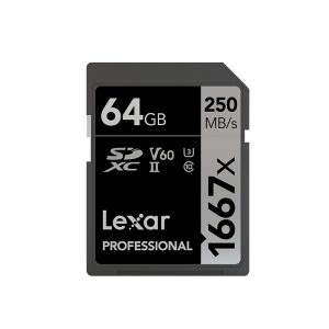 Lexar Original 1667X Flash Memory sd cards 250MB/s 256GB 128GB high speed V60