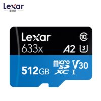 Lexar Original 633x 95MB/s Micro SD 256G 512G cards 32gb SDHC Class10 64G 128G Memory SD Card