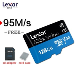 Lexar Original 633x 95MB/s Micro SD 256G 512G cards 32gb SDHC Class10 64G 128G Memory SD Card