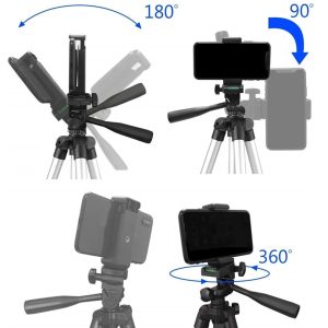 Lightweight-Camera-Phone-Tripod-Portable-AdjustableStand-Mount-Holder-Clip-Remote-Control-For-Live-Youtube-Cellphone-1