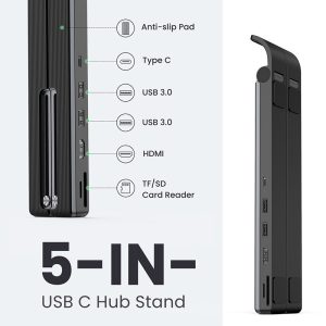 NEW-X-Kit-Holder-HUB-UGREEN-USB-HUB-Docking-Station-USB-C-4K-HDMI-TF-1