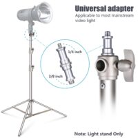 Neewer Stainless Steel Light Stand 102 inches/260cm Heavy Duty for Studio Softbox