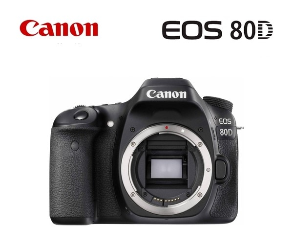 New Canon 80D DSLR Camera -24.2MP -3.0" Dot Vari-Angle Touchscreen -HD 1080p - Wi-Fi