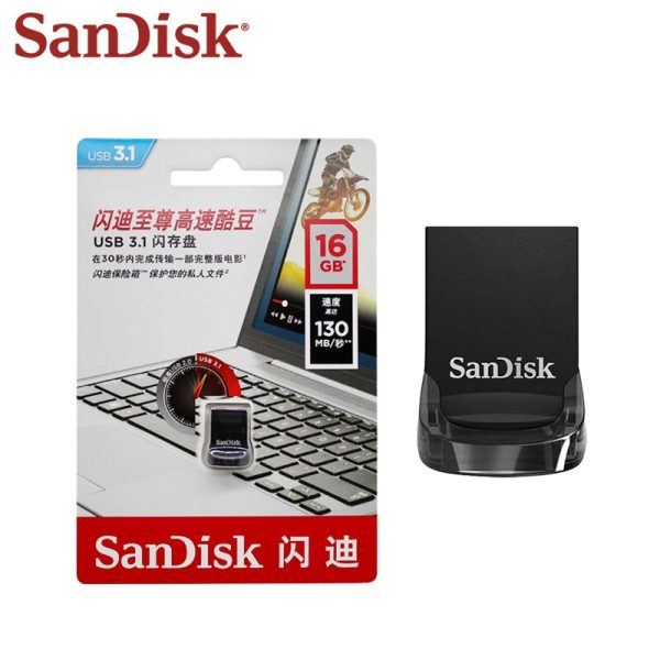 Original SanDisk Ultra Fit USB 3.1 Flash Drive 32GB 64GB Memory