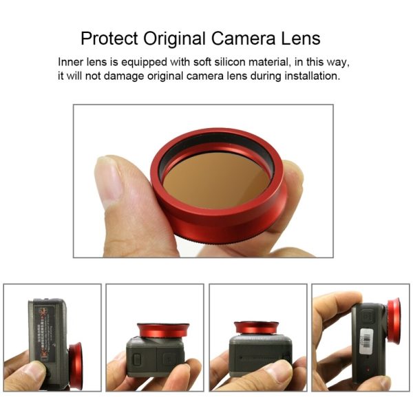 PULUZ CPL ND16 ND1000 ND64 ND8 UV Lens Filter for DJI Osmo Action Camera Accessories Lens Cover Filter