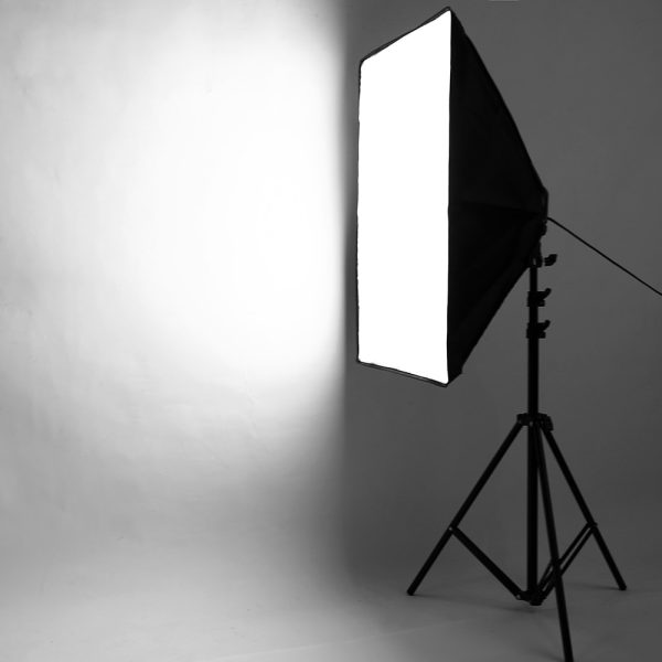 Photography Lighting 2m Light Tripod stand 50*70CM Photo Studio Softbox 50W Dimmable LED lamp