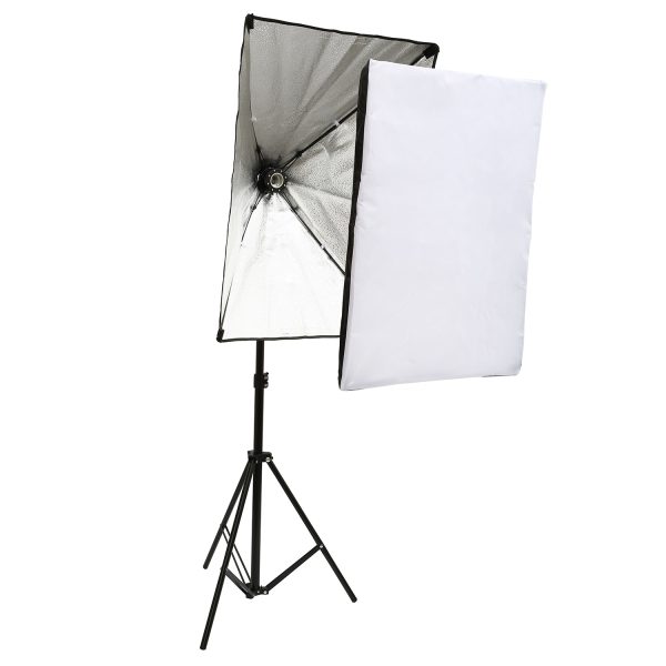 Photography Lighting 2m Light Tripod stand 50*70CM Photo Studio Softbox 50W Dimmable LED lamp