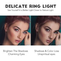 Photography Lighting with Tripod Stand Camera Photo Studio Circle Led Selfie Ring Light