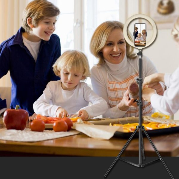 Photography Selfie Tripod with 1/4 Screw for Phone Camera Monopod for RingLight Stand