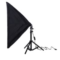 Photography SoftBox Lighting Kit 50x70cm Softbox 75cm Light Stand Tripod Small Photo Box