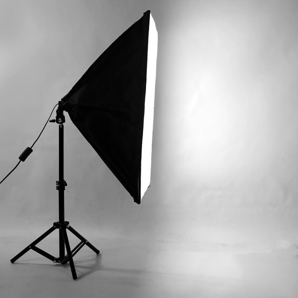 Photography SoftBox Lighting Kit 50x70cm Softbox 75cm Light Stand Tripod Small Photo Box