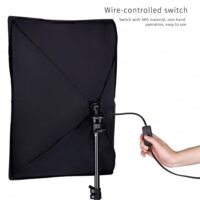 Photography Softbox Lighting Kits 50x70CM Professional Continuous Light System Soft Box