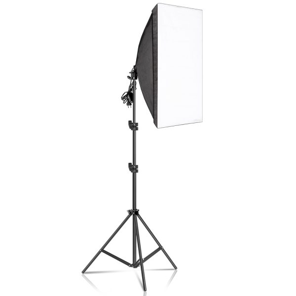 Photography Softbox Lighting Kits 50x70CM Professional Continuous Light System Soft Box