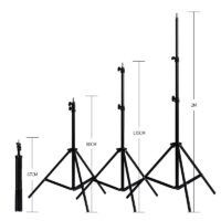 Professional Adjustable 2M(79in) Light Stand Tripod With 1/4 Screw Head