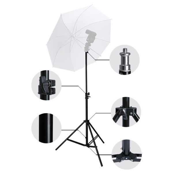 Professional Adjustable 2M(79in) Light Stand Tripod With 1/4 Screw Head