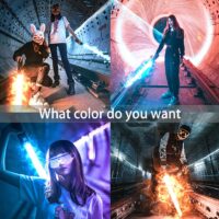 RGB Light Wand Stick With Tripod Stand Lamp Party Colorful LED Fill Light Handheld Flash Speedlight